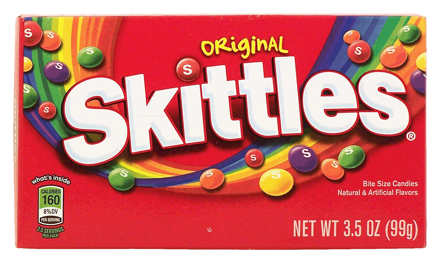 Skittles(r)  original flavors bite size candies Full-Size Picture